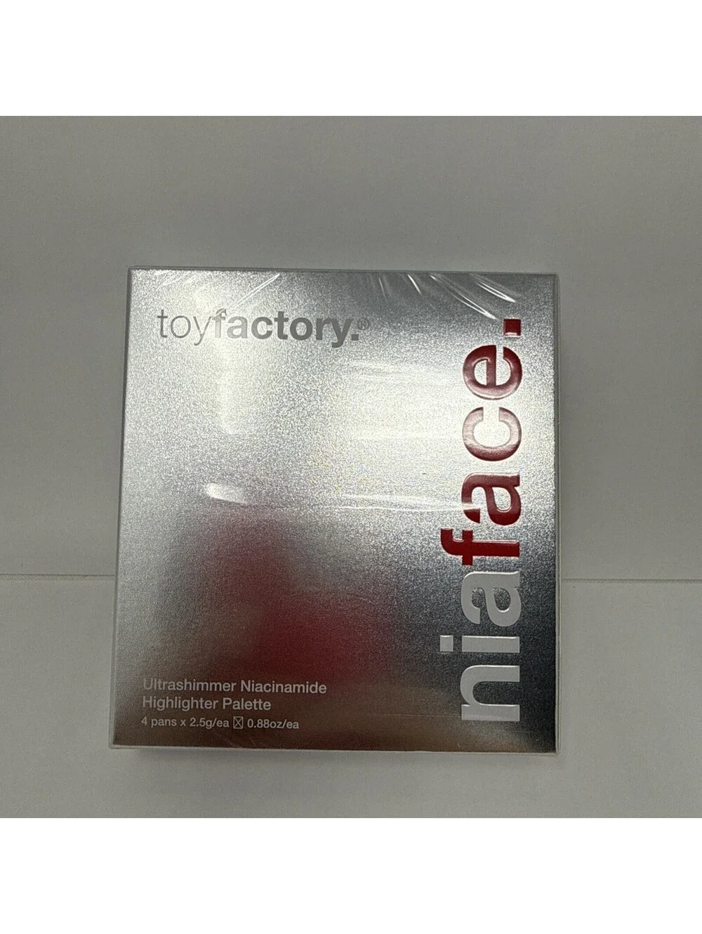 Toyfactory Niaface Highlighter Palette Gold Ultrashimmer Glowy Beauty Sealed CJ1